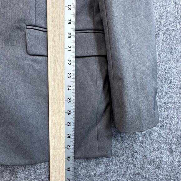 Bluffworks Gramercy Sports Coat Blazer Mens 40L Classic Solid Gray - Picture 10 of 10